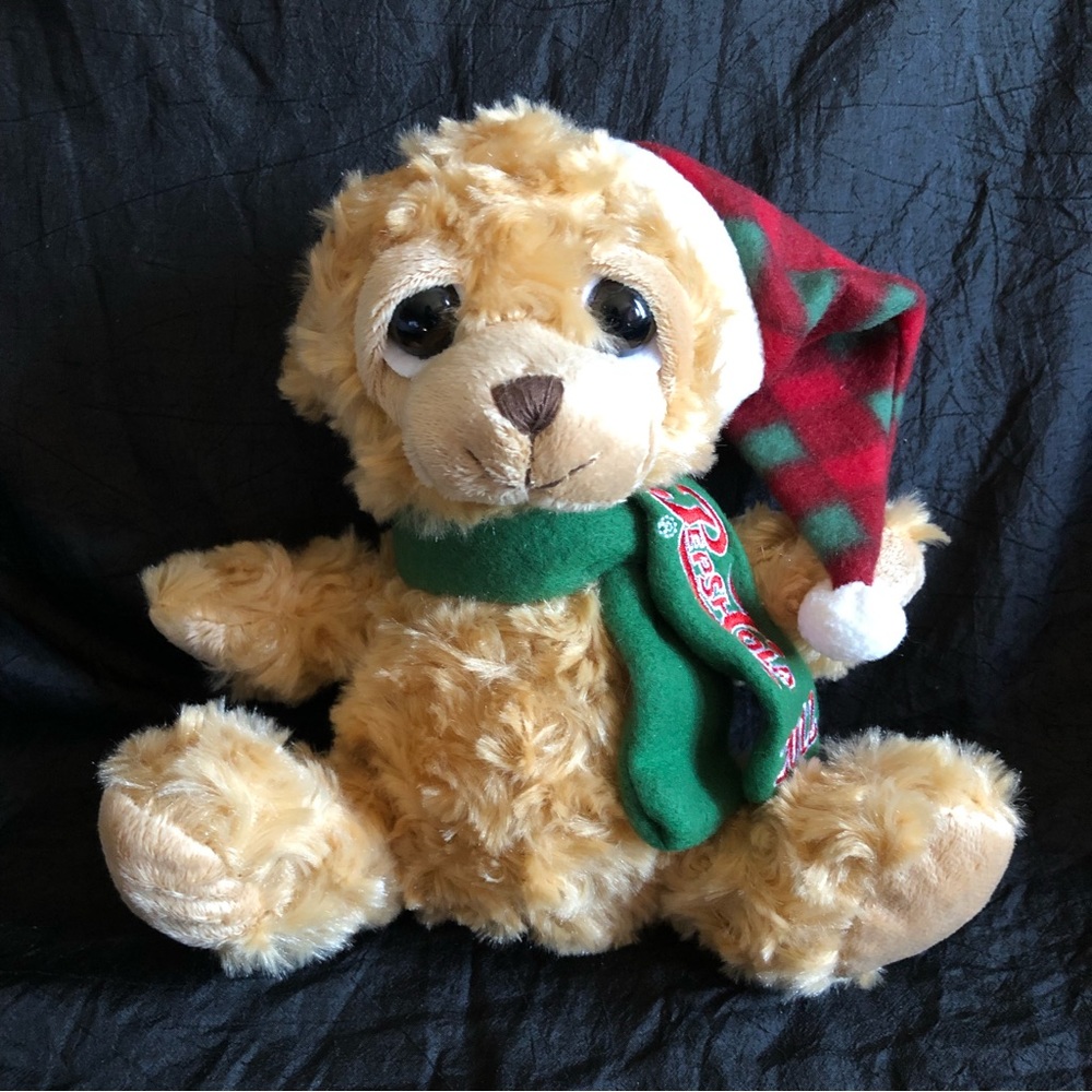 2012 8” Pepsi Cola Sitting Big Eyed Bear
